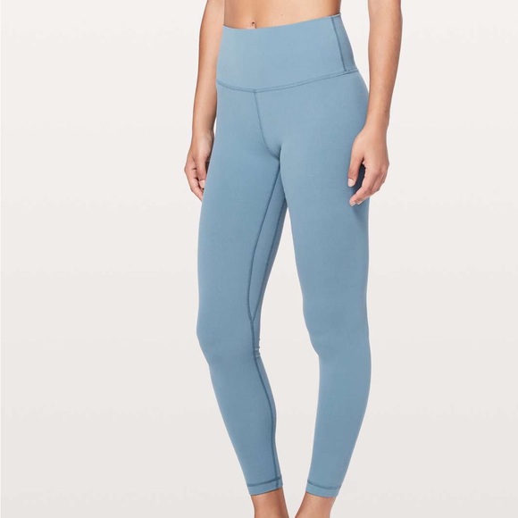 lululemon athletica Pants - LULULEMON ALIGN 28” PANT SLATE BLUE SZ 4